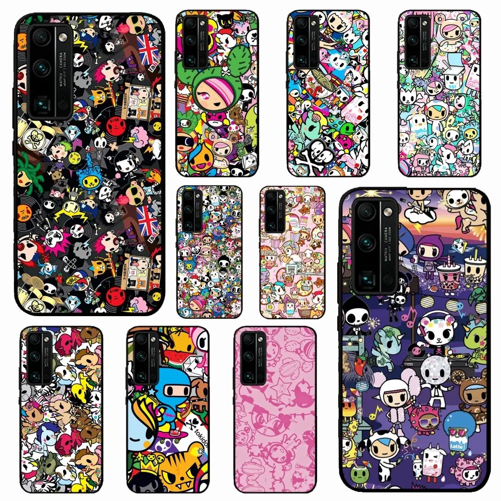 Japan T-TokidokiS Phone Case For Huawei Honor 10 lite 9 20 7A 9X 30 50 60 70 pro plus Soft Silicone Cover