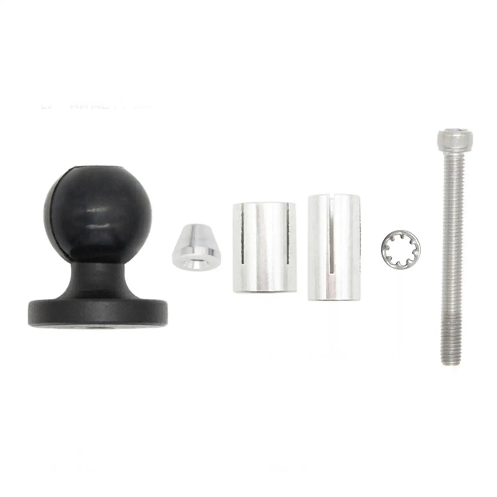 Sostituzione manubrio a sgancio rapido con base rotonda con testa a sfera fissa