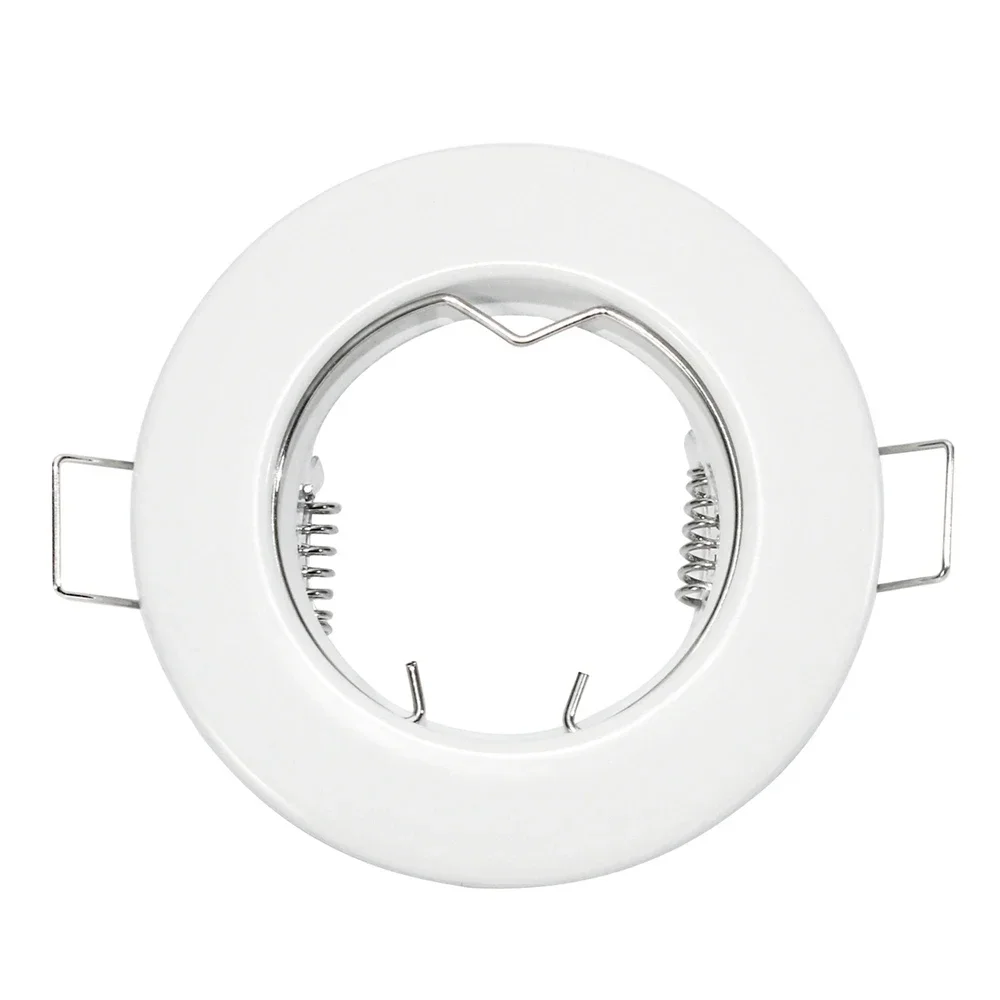 Recessed Spot LED Downlight Fitting Ceiling Lamp Adjustable Frame GU10 Bulb Fixture Changeable 55mm/2.17inch Cut Hole