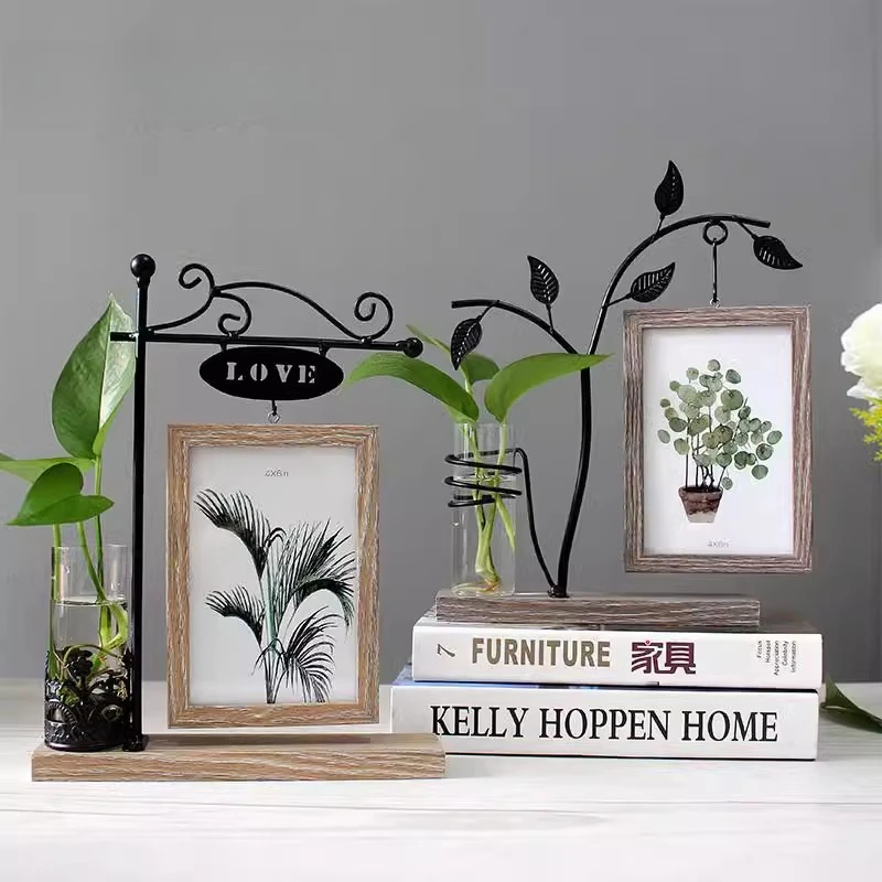 

Nordic Style Photo Framing Iron Art Picture Frame Light Luxury Designer Frames Creative Picture Frame Cornice Home Decoration