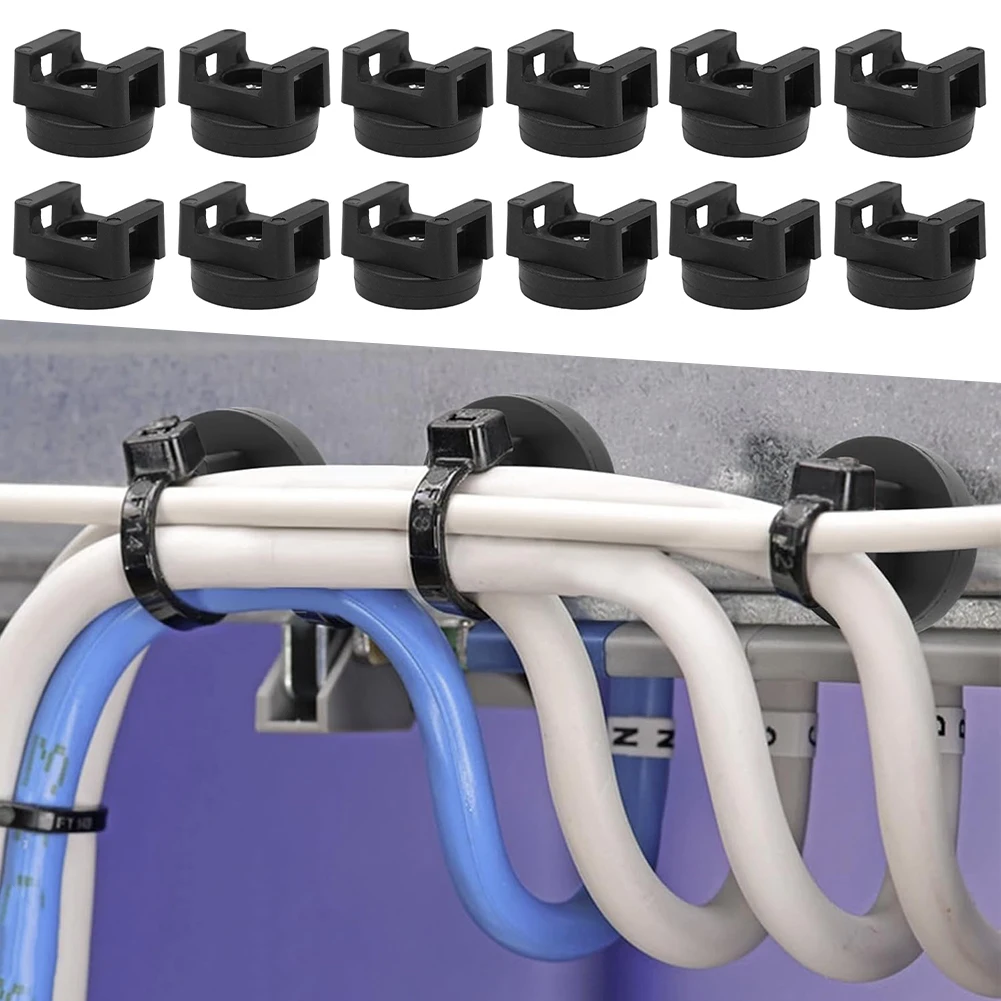 

Магнитные крепления для кабельных стяжек: установка без сверления, временная проводка для строительных площадок