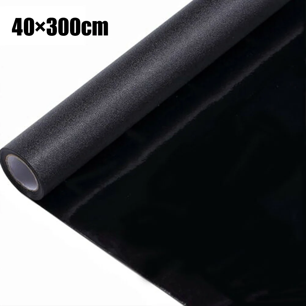 Anti-UV Static Glass Film Black Opaque Shading Insulation Film Home Window Sunshade Glass Sunscreen Sticker Architectural Film