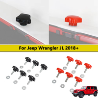 Hardtop Bolts Screw Fixing for Jeep Wrangler JL Sahara Rubicon 2018-2023 Quick Removal Fastener Thumb Screw Nut Kit Accessories