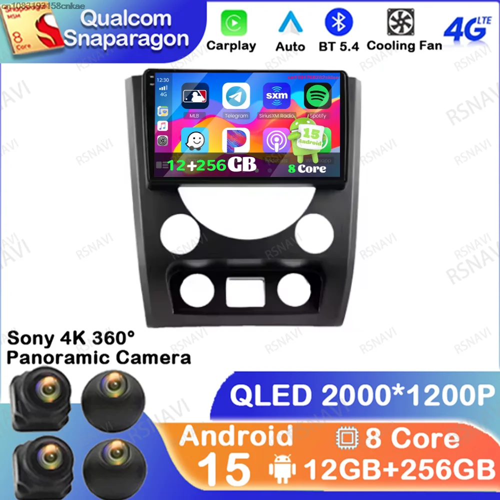 Android 15 для SangYong Rexton W Y290 III 3 2012 2013 2014-2017 Автомобильный аксессуар Alfa Romeo 159 Tesla Model Y Аксессуары 2025 Jdm