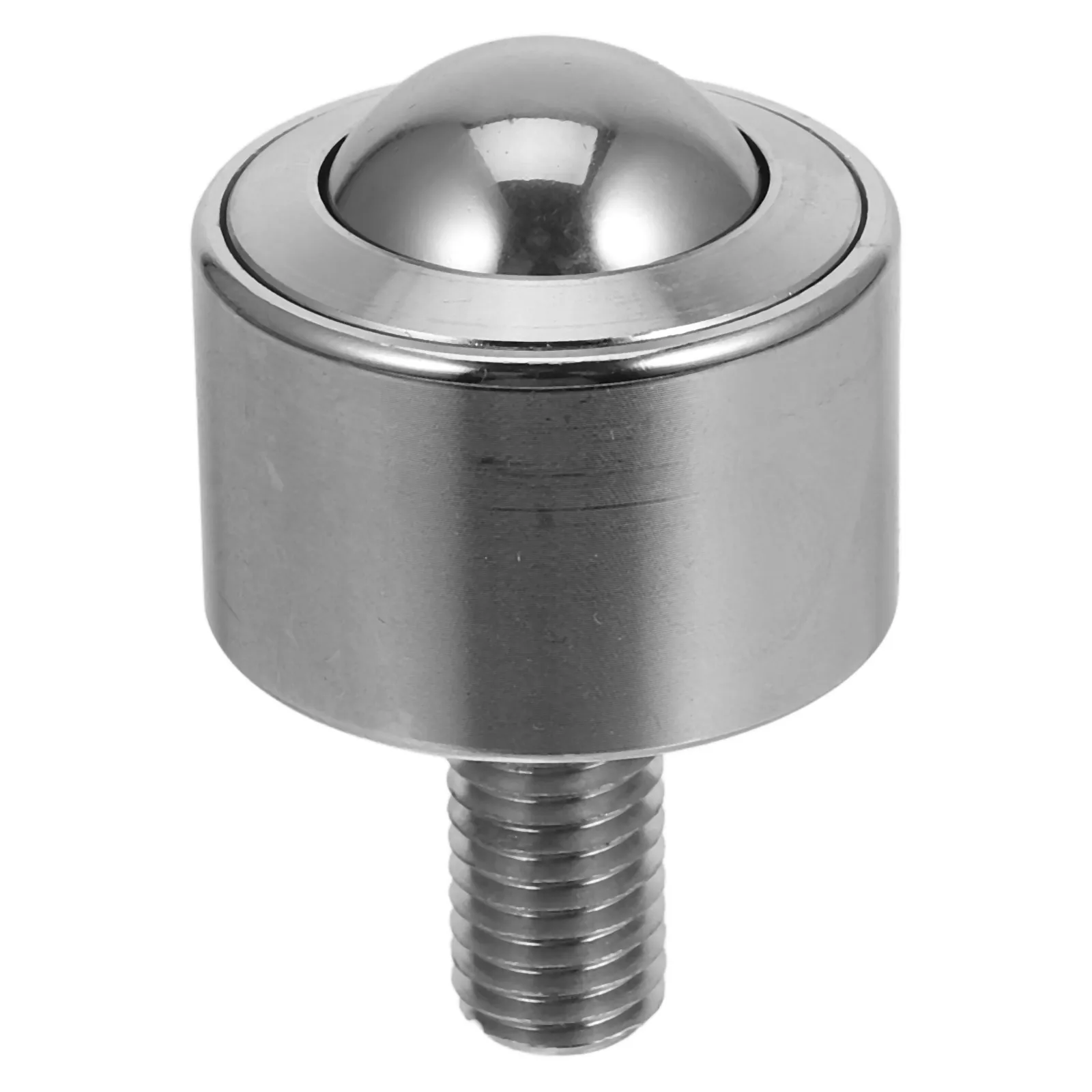 Ball Drive Bearings Transfer Caster Shaft Screw Thread Wheels Silver Appliance Rollers