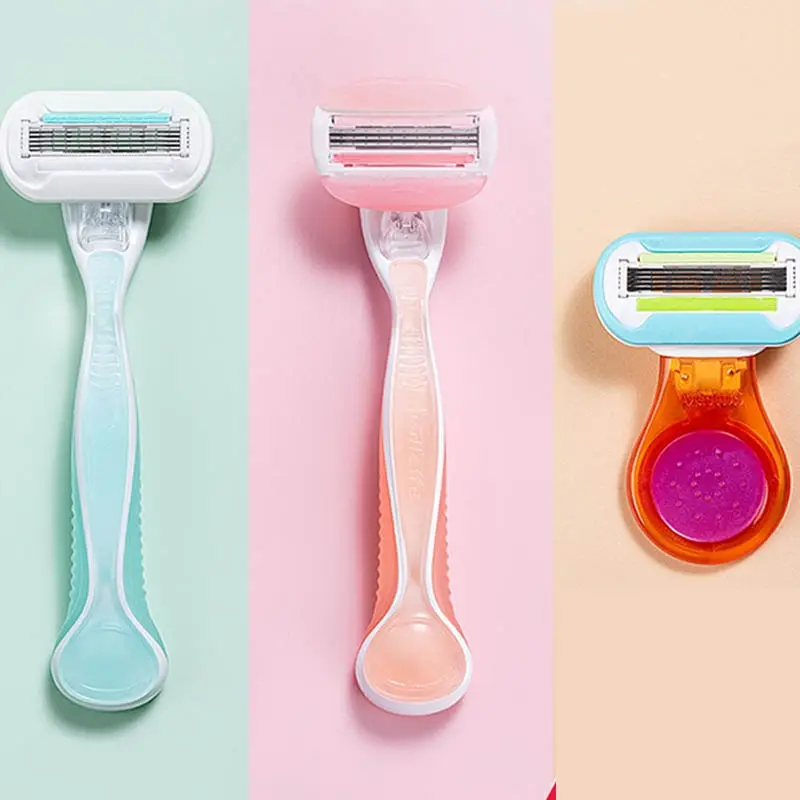 Gillette Venus-Rasoir à 5 couches pour femme, avec lubrifiant, pour épilation du corps, des bras et des jambes