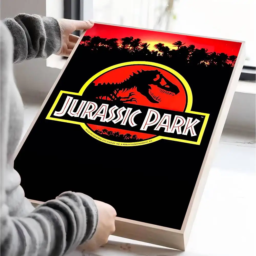 ديناصور J-Jurassic Park مطبوعات وملصقات ذات نوعية جيدة غرفة عتيقة مقهى ديكور ديكور المنزل