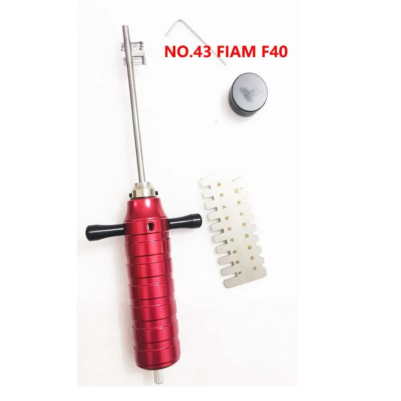 

Инструменты No 43 FIAM F40 FIAMF40 Master Magic Key Сейф Сейф Набор отмычек для слесарных инструментов