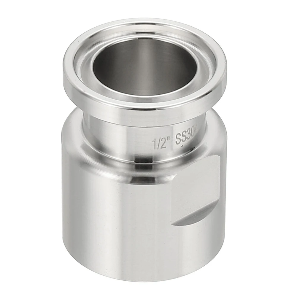 

1 шт., разъем Tri-Clamp NPT 1/2, внутренняя резьба, гидравлический разъем из нержавеющей стали для соединительных труб, трубок, шлангов