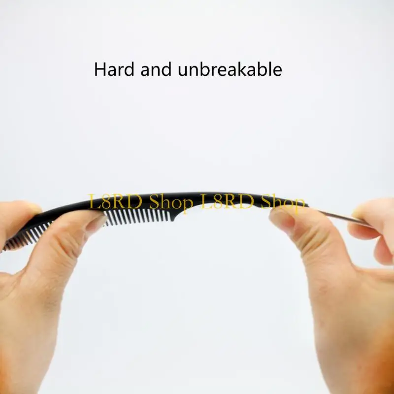 L8RD Carbon Fiber Teasing Comb Pin Tail Comb Hairdressing Comb Parting Comb for Woman