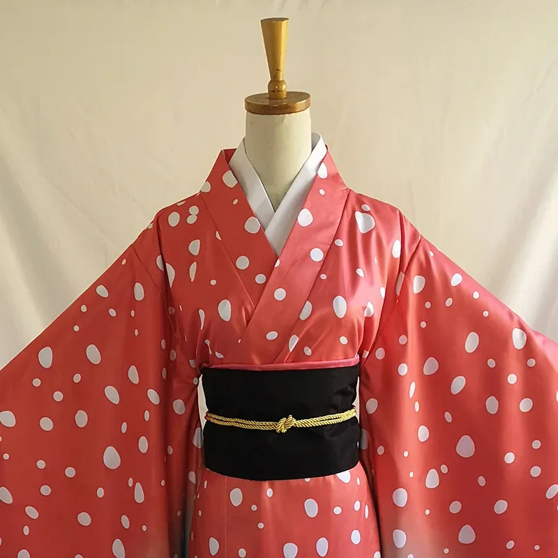 Anime Kimetsu No Yaiba Cosplay Costumes Koyuki Uniform Women's Japanese Kimono Akaza cosplay costume for Women Set ADTYVJC2025