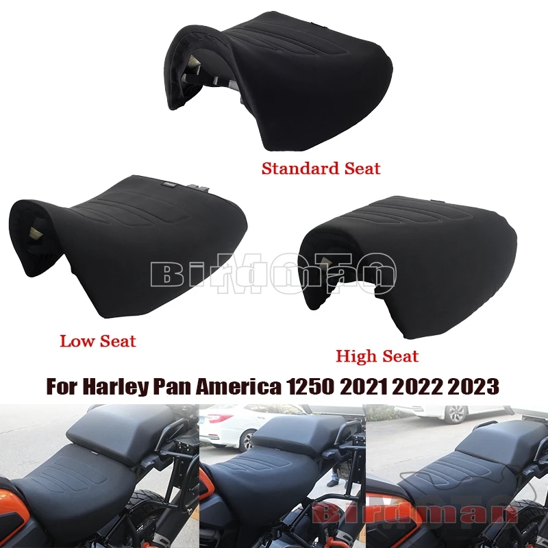 

Motorcycle Driver Seat Cushion Pad For Harley Pan America 1250 CVO RA1250 Special RA1250S Front Solo Gel Pad Rider Seat 2021-24