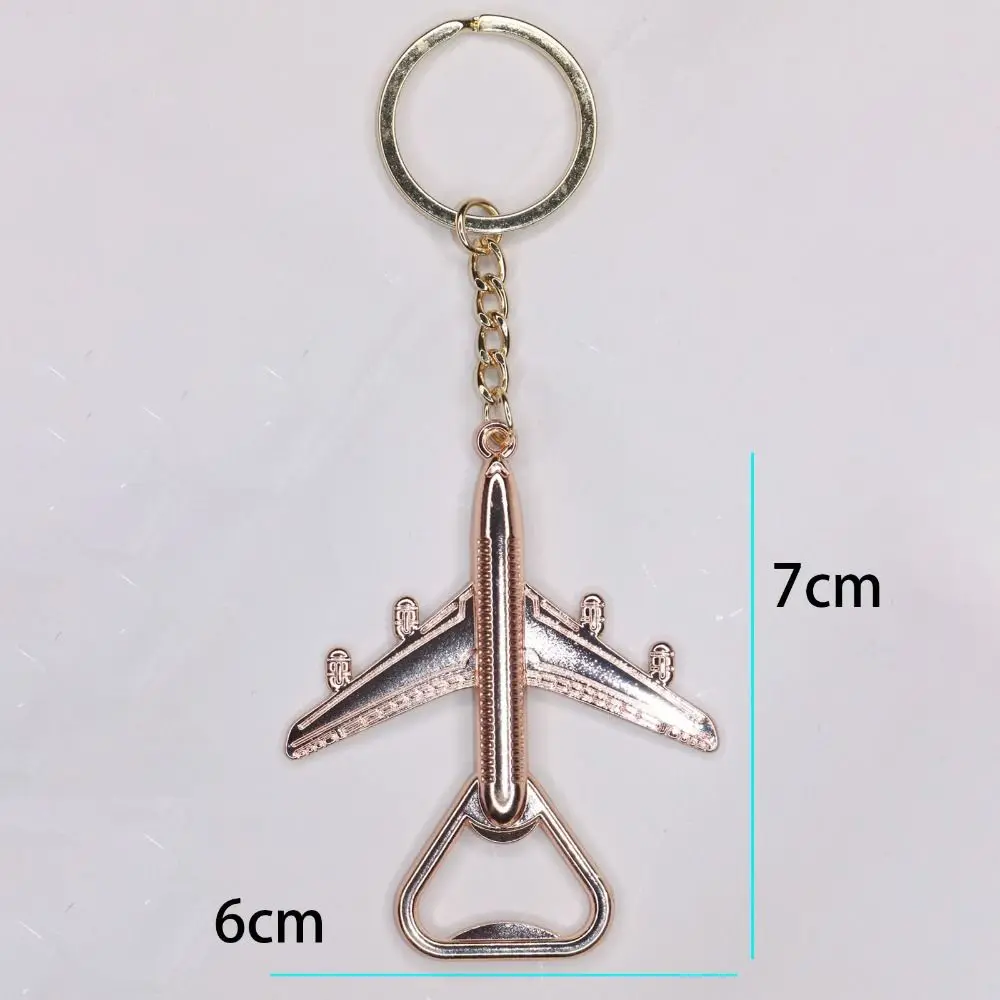 

Wedding Supplies Airplane Bottle Opener Metal Retro Car keychains Durable Creative Beer Opener Unisex