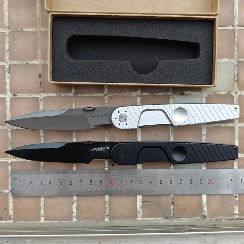 JUFULE 2025 LKU Utility Knife Aluminum Handle Steel Liner Ball Bearings Hunting Camping Outdoor Kitchen Hike Survival EDC Tools