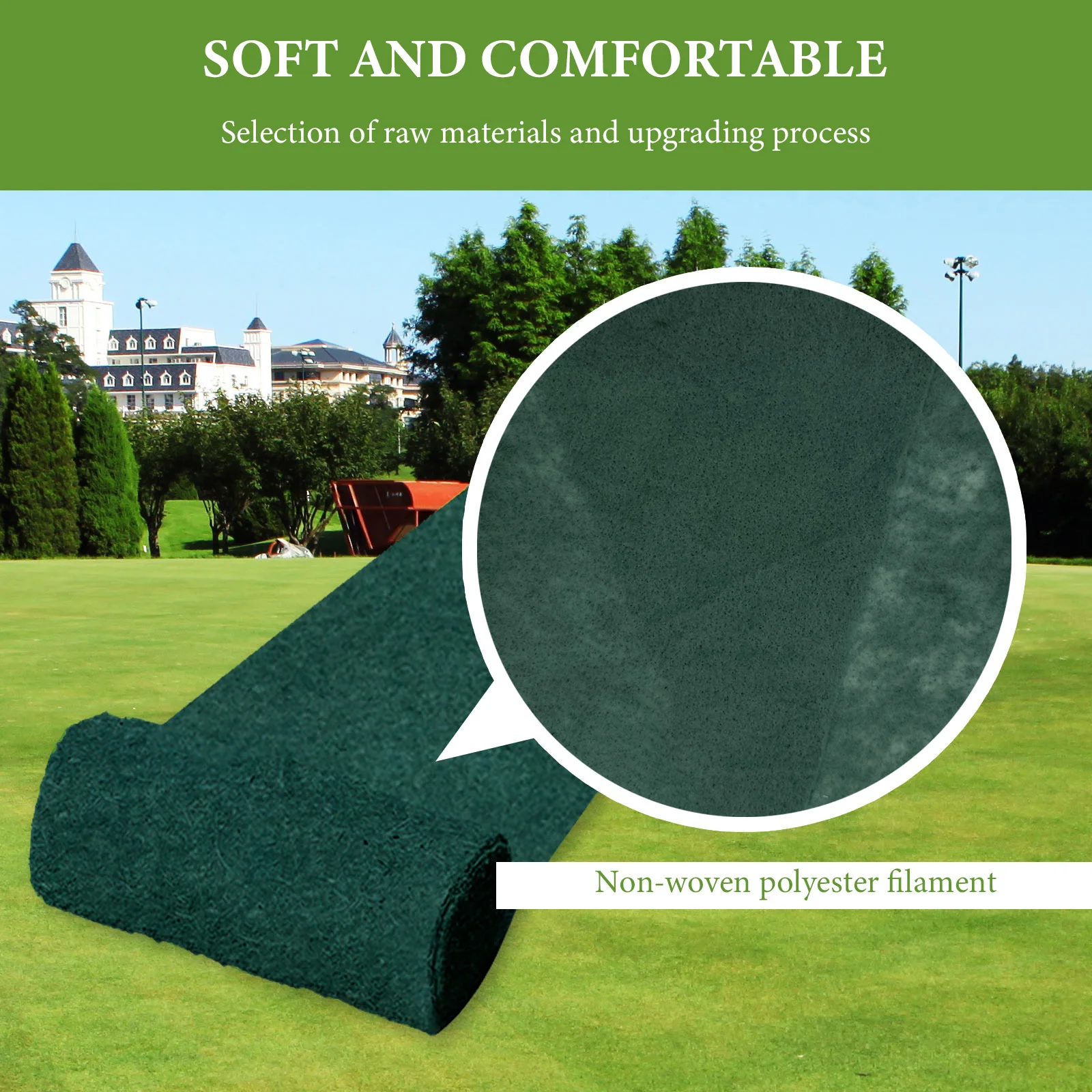 Artificial Lawn Non-woven Fabric Grass Seed Mat Plant Growing Grass Seed Germination Blanket for Promoting Plant Growth