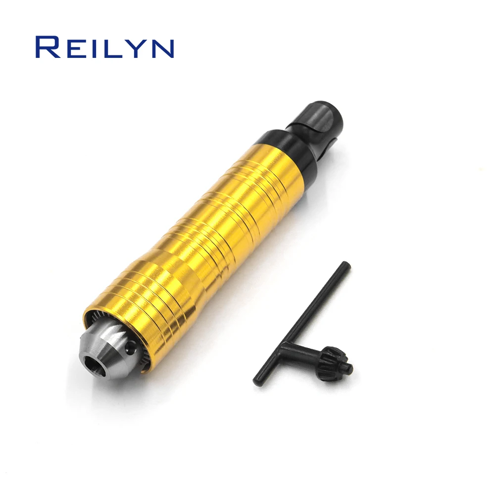 Eje Flexible con portabrocas de 6,5mm, accesorio Dremel, herramientas rotativas, tubo Flexible de extensión para Mini amoladora, accesorio para taladro de mano