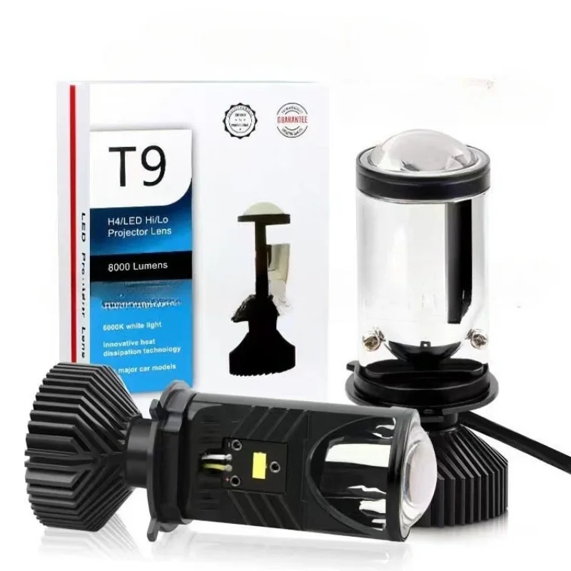 Spot T9Y6 Car LED Lights, Motorcycle Lights, Electric Vehicle Modified Headlights H4 Lens Led Near and Far Lights