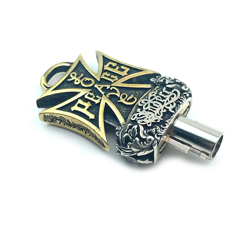 Metal Skull Head Key For Harley Touring Street Glide Road Glide Road King Dyna Softail Fat Boy V-Rod Blank Key Uncut Blade