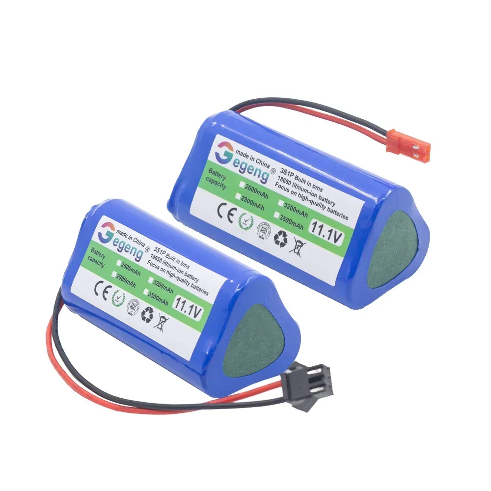 GEGENG 3S1P 11.1V/10.8V 3200mAh For CECOTEC For CONGA Slim 890 Deebot Deeeo sweeper CEN330 Ecovacs ilife V1 V3 li-ion battery