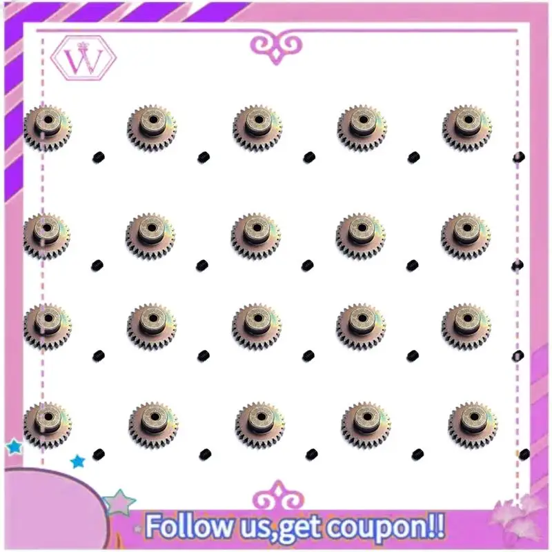 20X 27T стальные детали для обновления двигателя для Wltoys 144001 124019 124018 A959-B A959B A969B запасные аксессуары для радиоуправляемых автомобилей