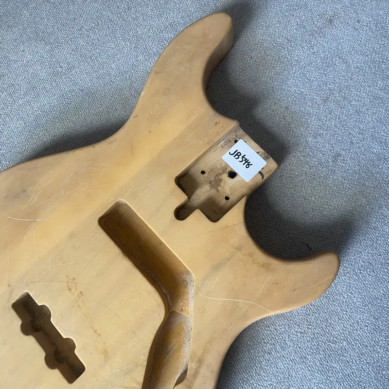 JB548 4 Or 5 String Electric Guitar Bass Body Soild Basswood JB Pickups Right Hand Trussrod From Neck Heel DIY And Replace Parts