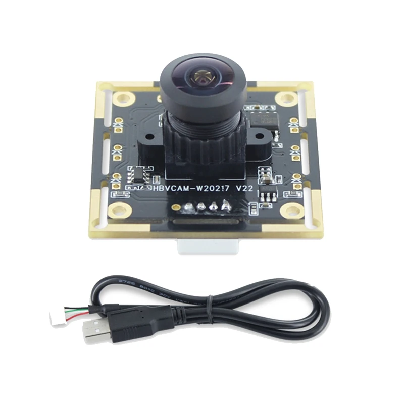 720P Camera Module 160°Wide Angle With Distortion OV9732 Module 1MP For Raspberry Pi Android Linux Windows UVC MAC OS