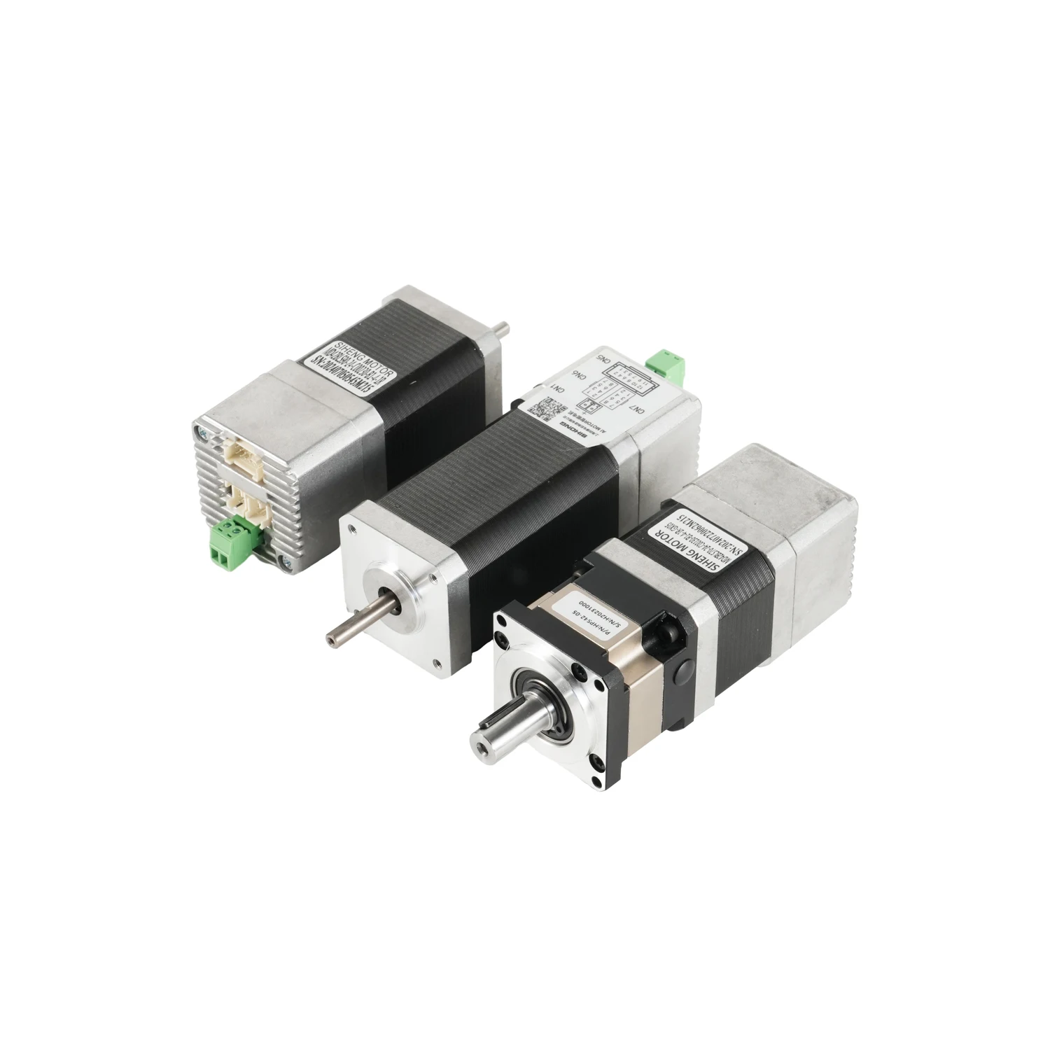 2025年式思恒モーター工場製単相24V Modbus CANOPEN 42mm Nema17 DCブラシレスモーター33W 24V一体型BLDCモーター