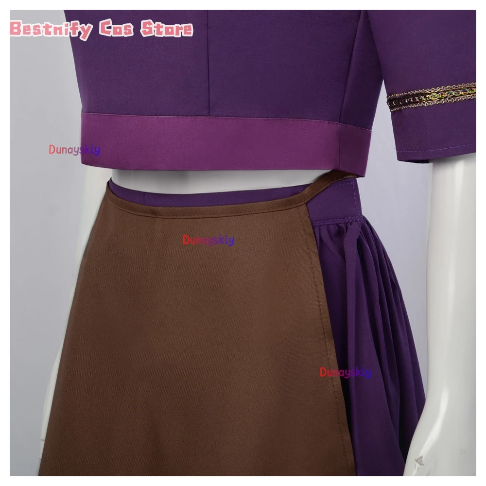 CosplayMovie أنيمي كوكو ماما Imelda تأثيري حلي المرأة حريري التنانير الطويلة هالوين مرحلة أزياء مسرحية لعب الأدوار Clothi