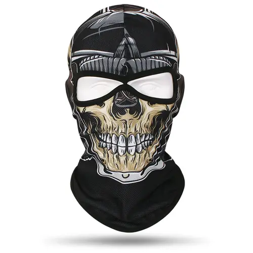 2 Holes Balaclava Skull Full Face Mask Unisex Head Cover Motorcycle Mask Cycling Headgear Hat MTB Bike Bicycle Helmet Liner Caps - Image 3