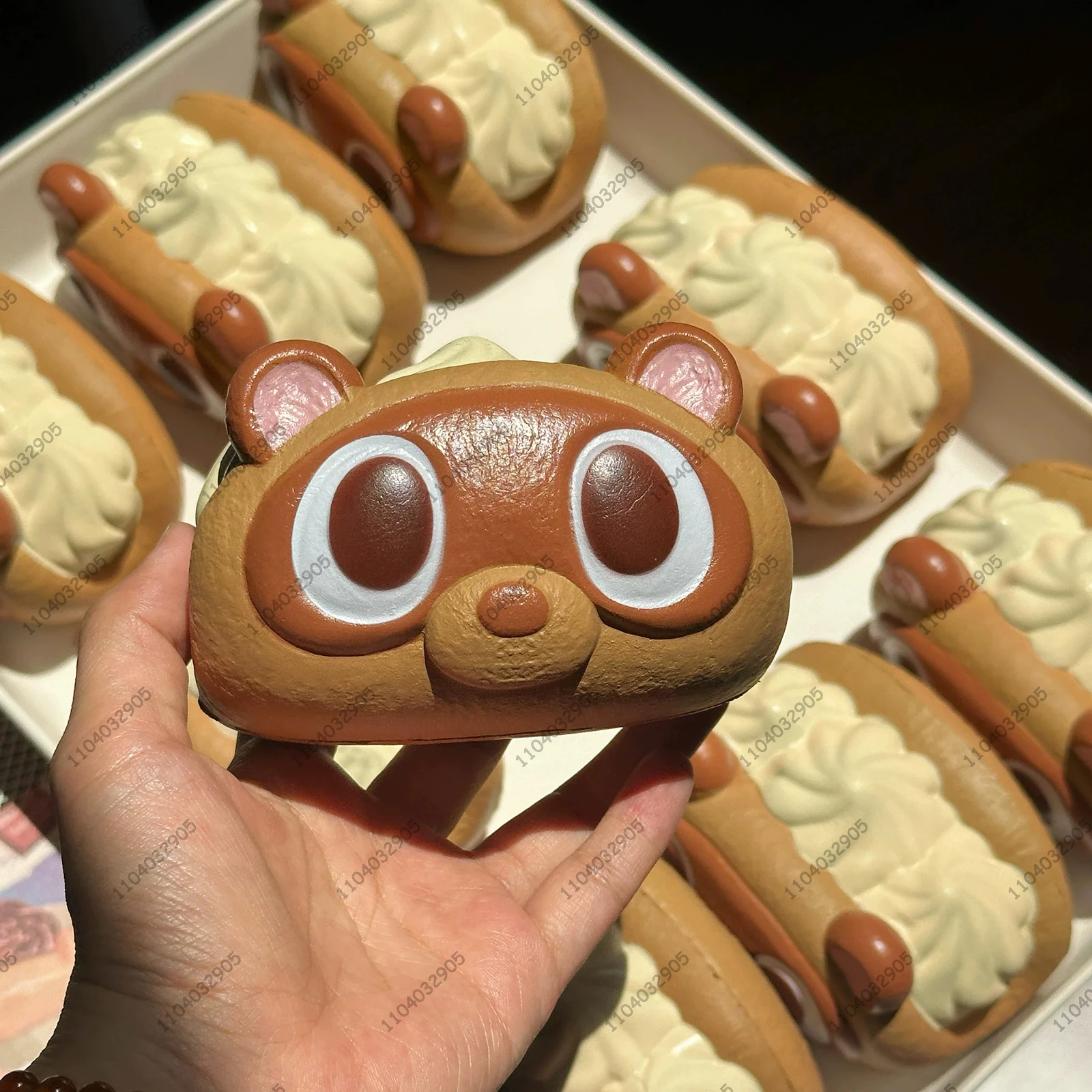 Fox-shape Bread Slow Rising Squishy Toys Cream Bread ASMR Sensory Anti Stress Fidget Toys for Adults Classroom Recess Desk Toys