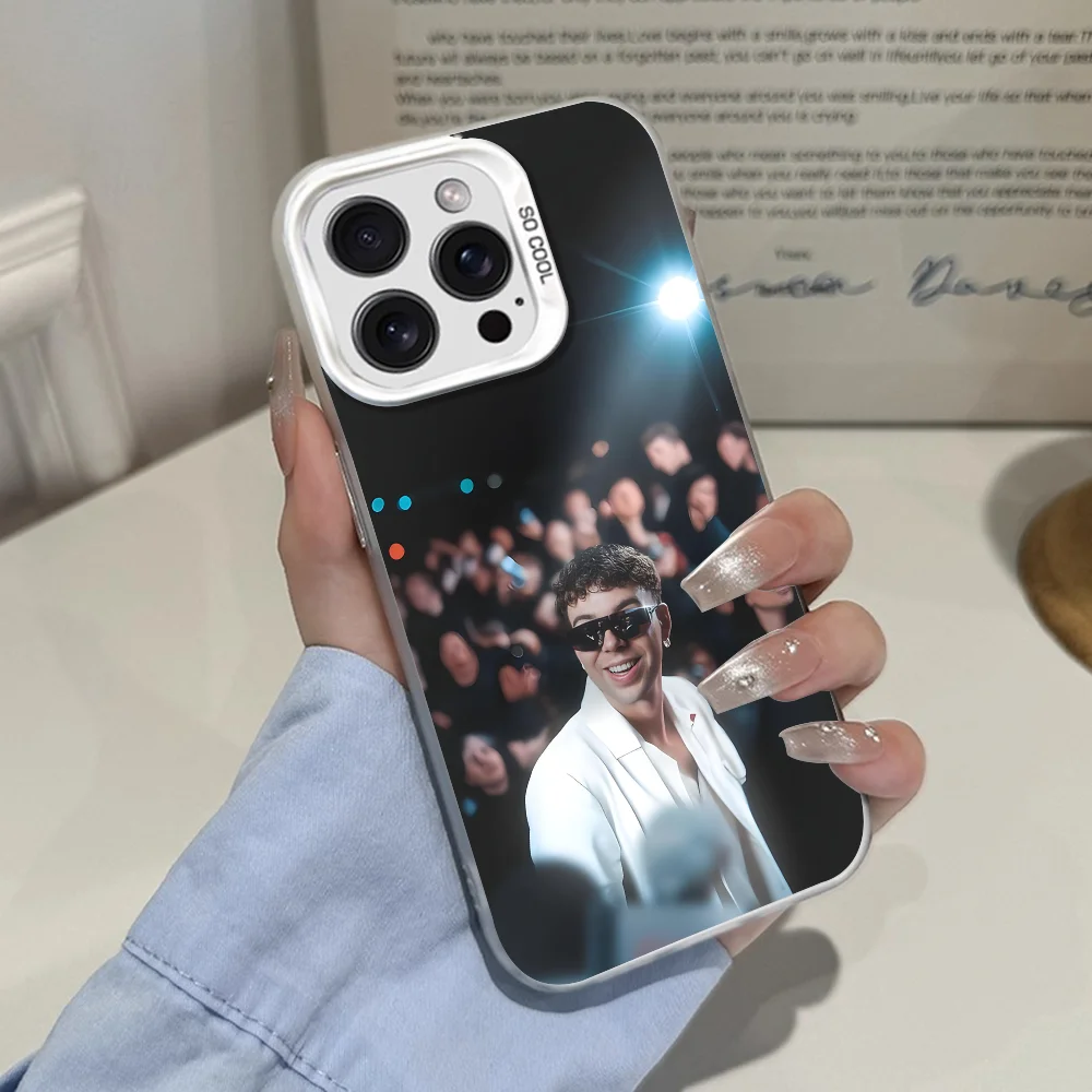 حافظة هاتف Singer Q-Quevedo لهاتف آيفون 12 11 13 14 15 16 17Max Pro Plus غطاء حماية صغير IMD ملون #5