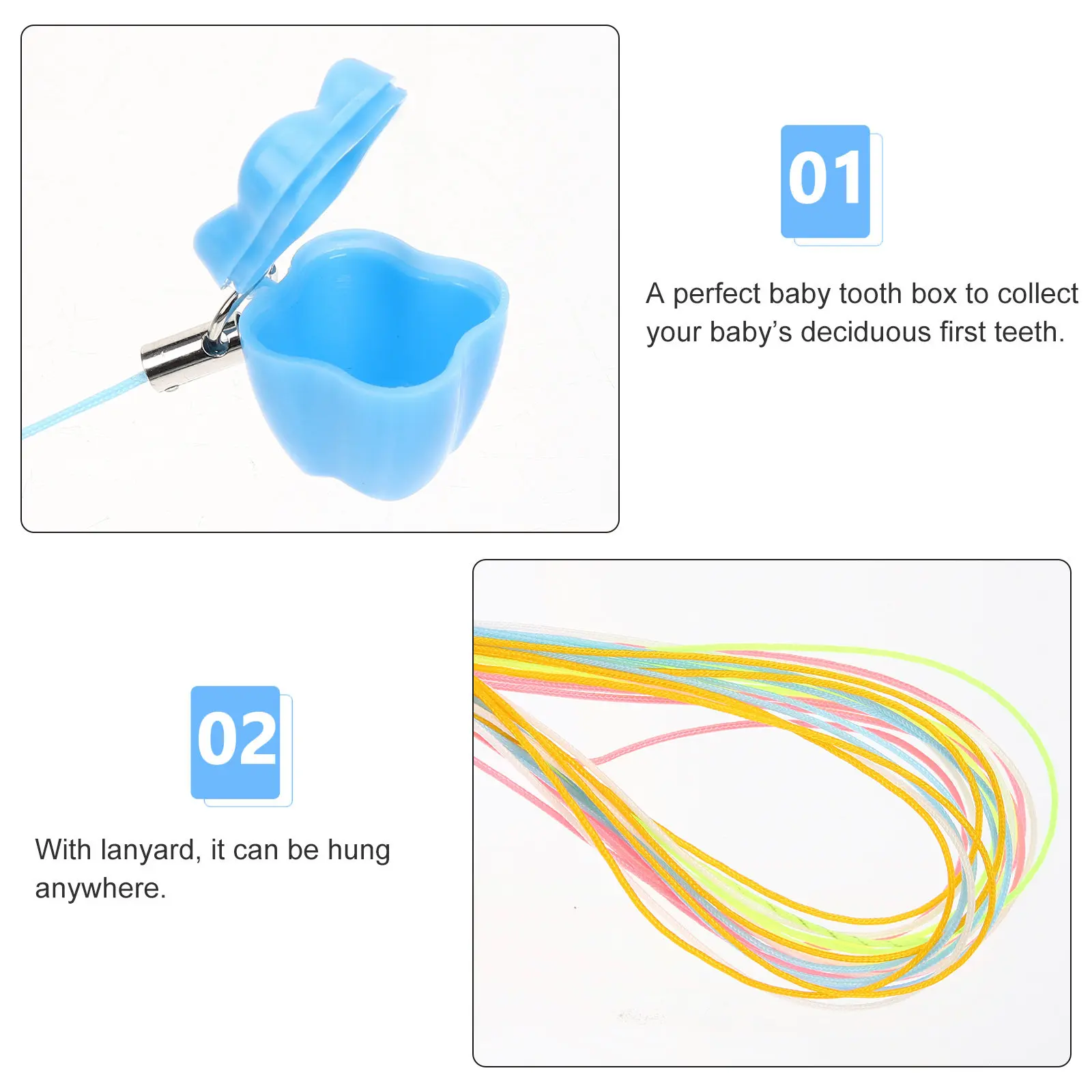 

Набор из 30 коробочек для молочных зубов: уникальный дизайн в форме зуба, портативный, для сбора первого зубика малыша, подарок на память о детстве