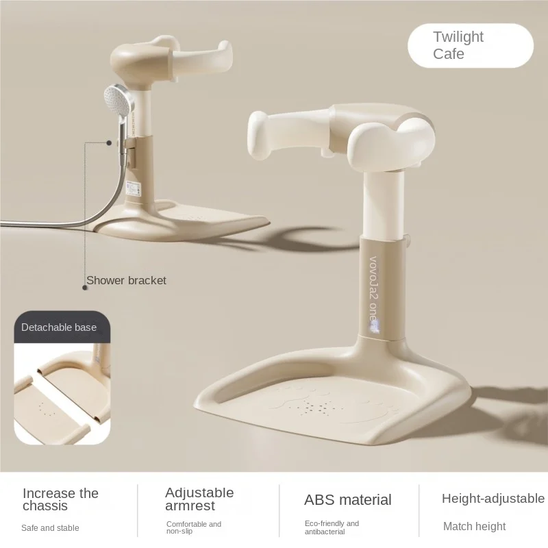 LazyChild Baby Standing Bath Helper Infant Bath Support Foldable No-install Baby Supplies