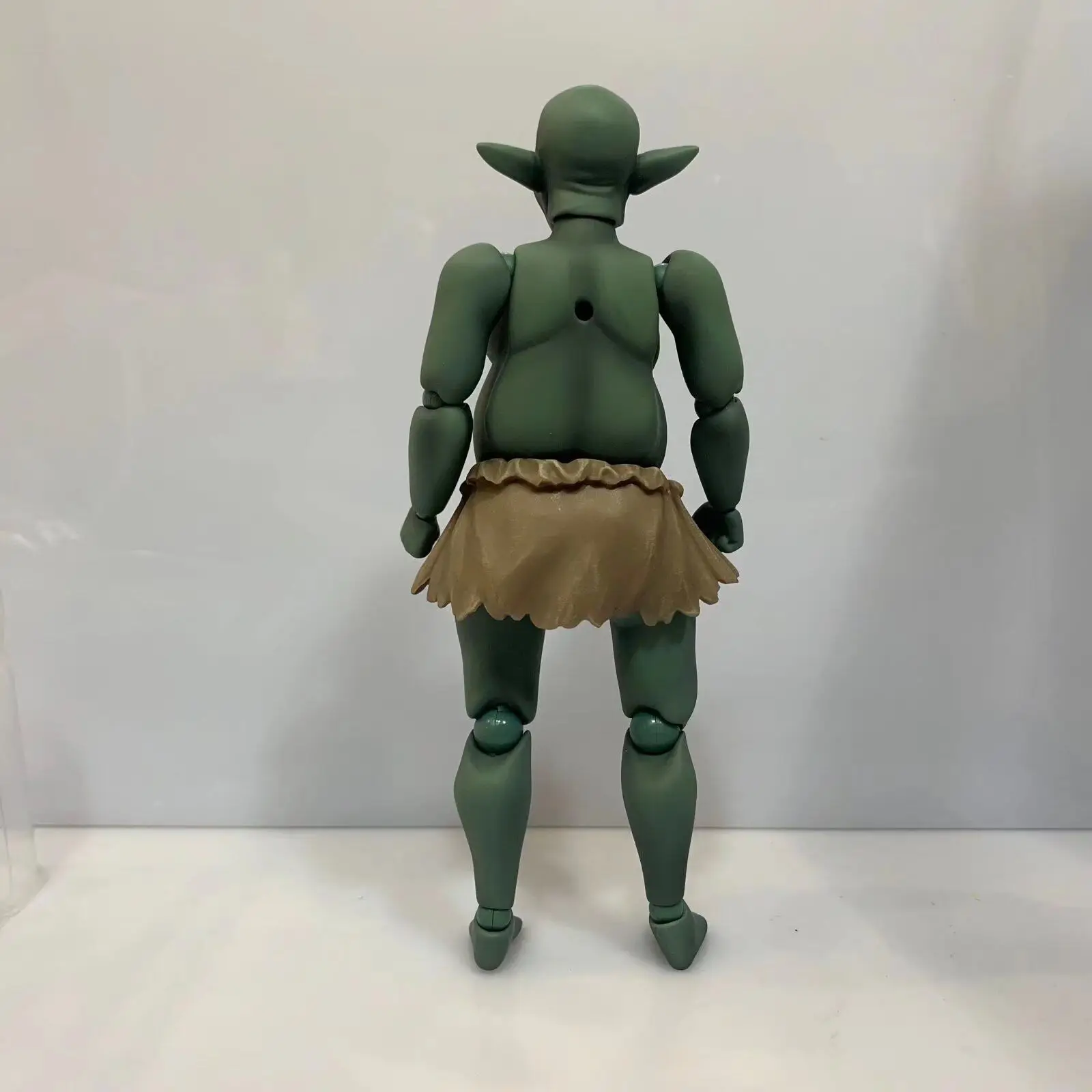 Articulated Fantasy Creatures Set: Poseable Goblin & Troll Warrior Figures, Savage Monster Jointed Models for D&D Tabletop