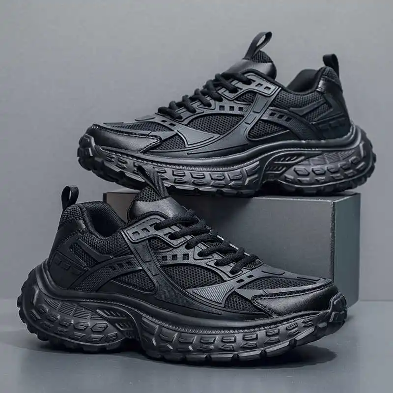 High Sole Big Sole College Student Casual Men's Loafer Shoes Men's Sneakers Shoes Original Sports Character New Order