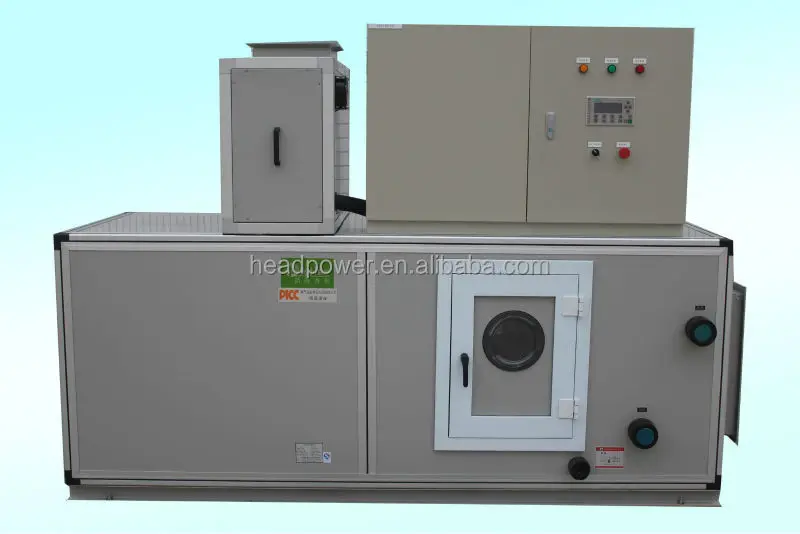 Efficient Silica Gel Desiccant Rotor Dehumidifier for Commercial Air Handling Unit