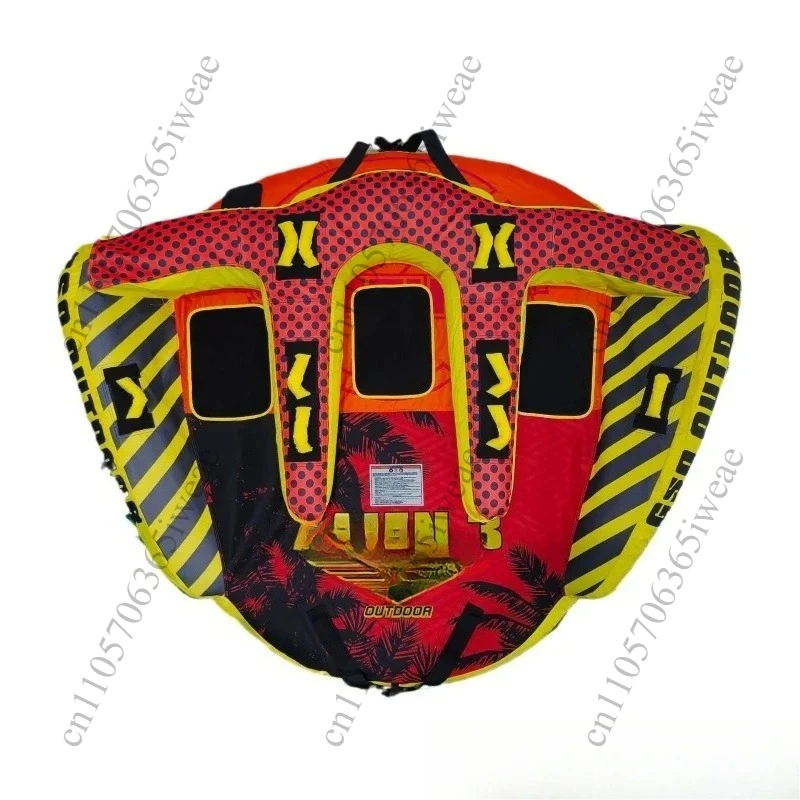 Inflatable Multi-Person Backrest Water Towing Boat Hot 2-3-4 Towing Hovercraft