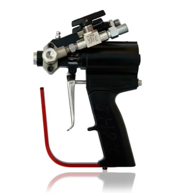 

Round, flat, and perfusion motor spray and perfusion polyurethane guns
