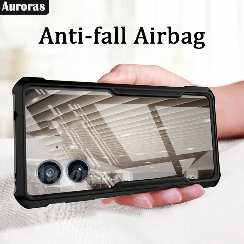 Auroras For Nothing Phone 2 Case Clear Airbag Frame Shockproof Soft Shell For Nothing Phone 1 Back Cover