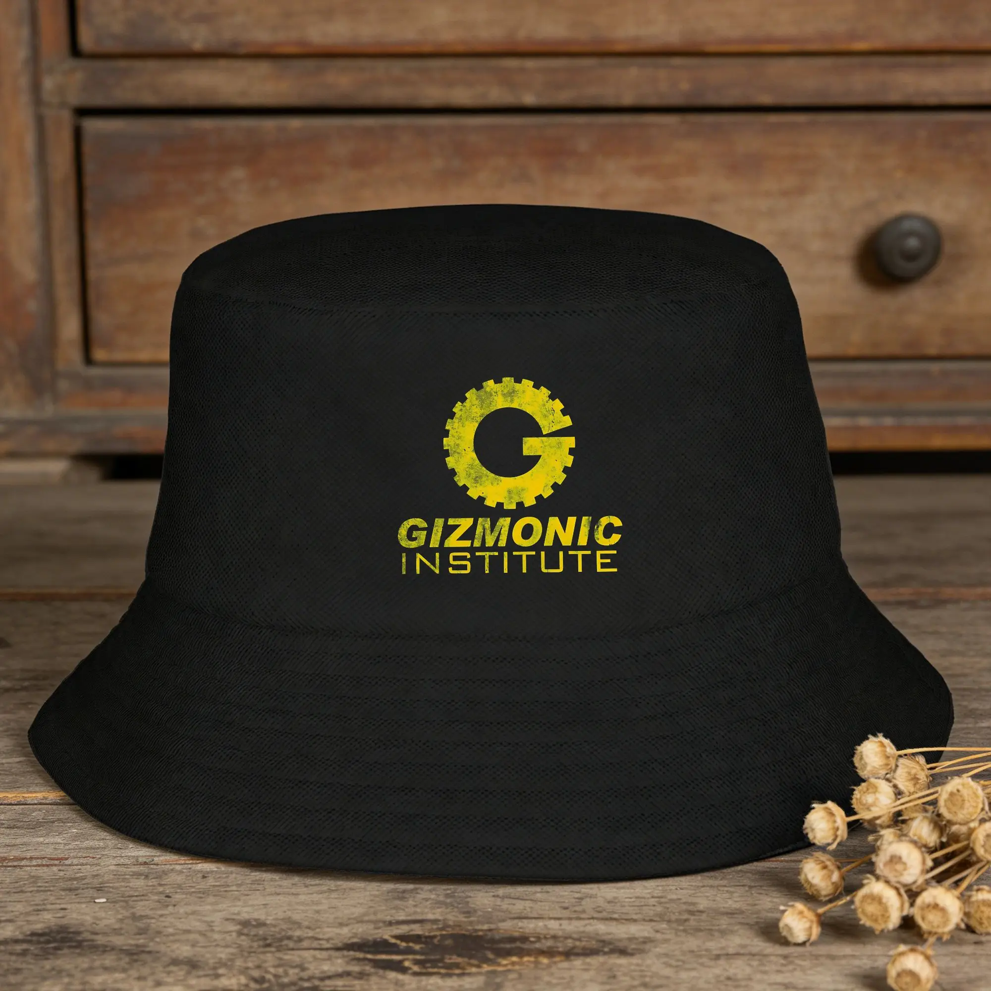 Unisex MST3K  Explore Bucket Hat  Personality Fisherman Hats Summer Vintage Travel Hiking Caps Hip Hop Pattern Sun Hat