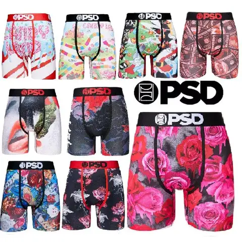1Pcs Men Underwear Boxers Breathable Swimming Sexy Man Underpants Plus Size Mens Boxers Trunks S-2XL Men's Panties Boxer Briefs