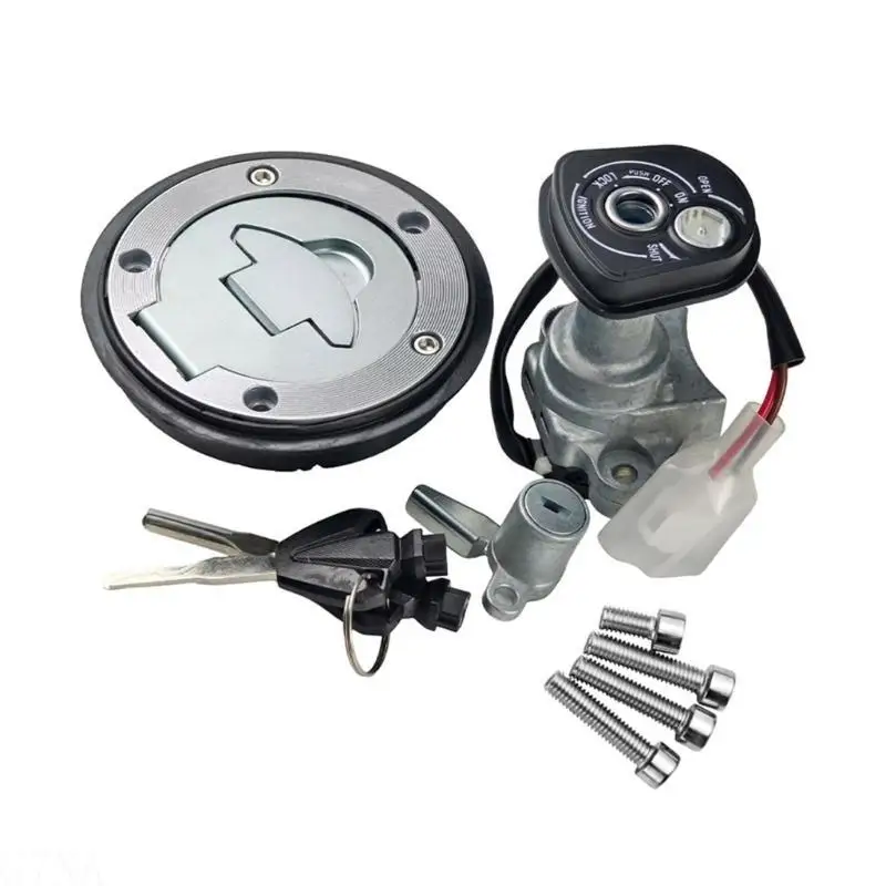 G7NA Accurately Engineered Motorcycle Bike Start Lock Set Weatherproof Design Quick Assembly For TSMT15 MT15 Bike Security