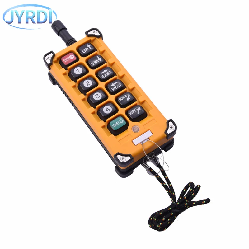 F23-BB 10 buttons 315Mhz Industrial Wireless Radio Crane Remote Control switches Hoist overhead bridge Crane lift control