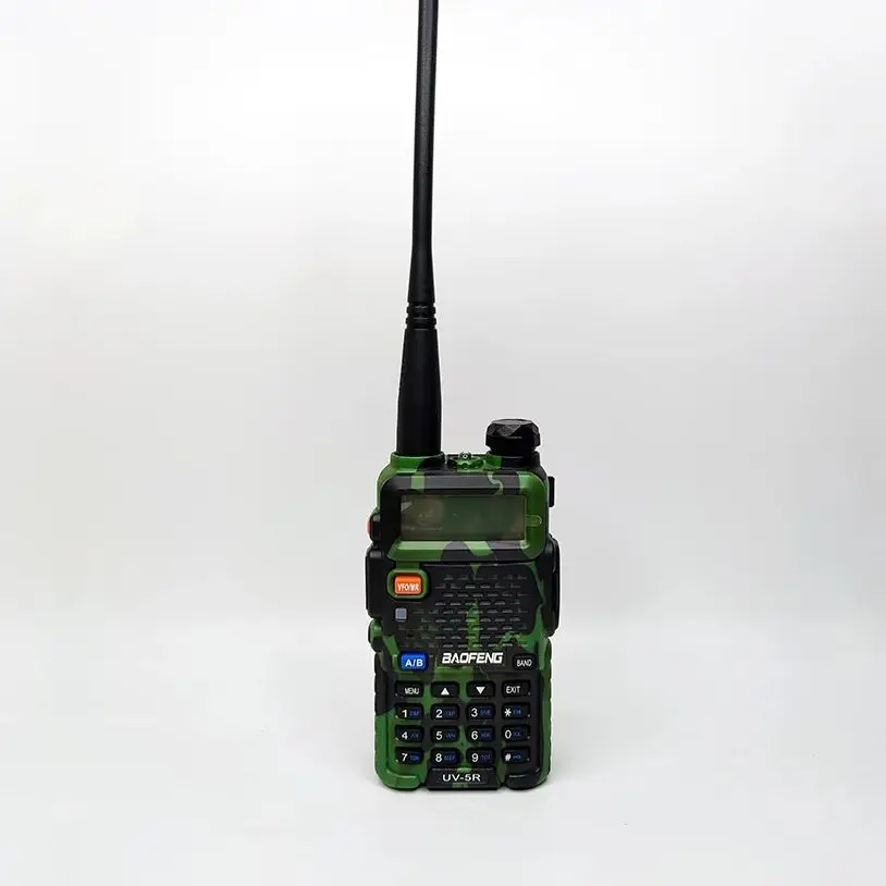 Baofeng UV-5R Walkie Talkie 5W Two Way Radio UV5R VHF UHF Dual Band High Power FM Radios Portable Stations Transceiver Hunting