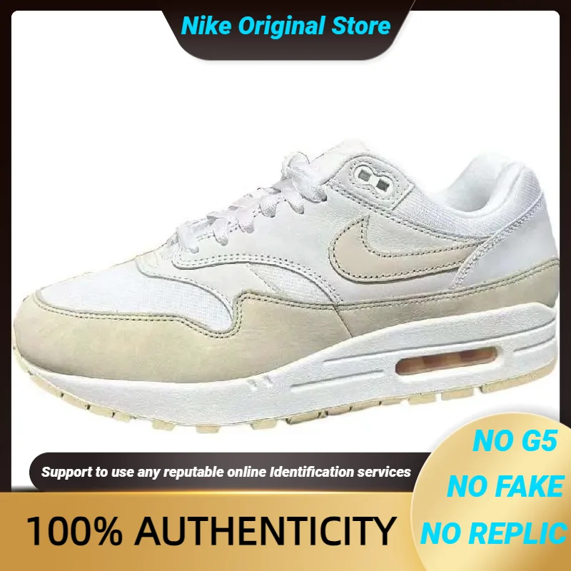 Nike Nike Women's Air Max 1 'Pale Ivory' Sneakers shoes DZ2628-101 With Original Box