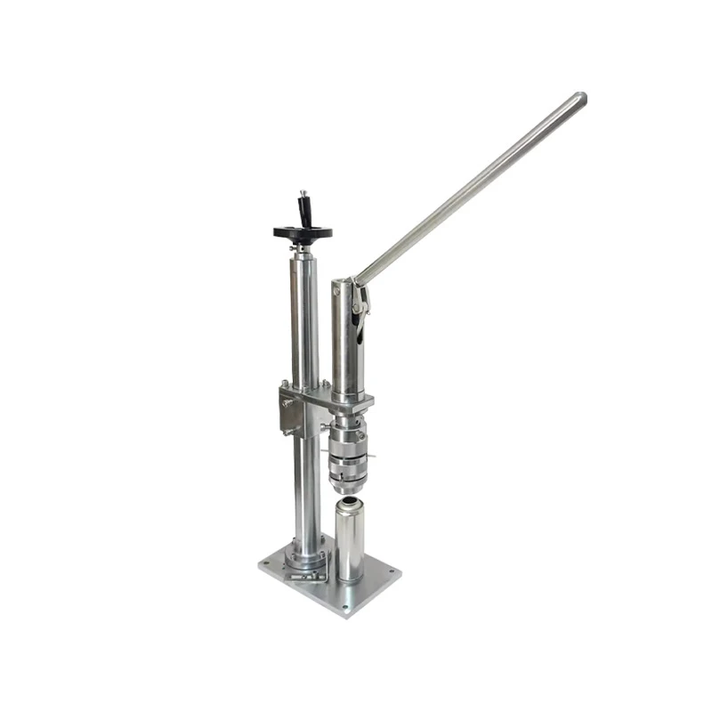 

Manual aerosol sealing and capping machine, rust removal and self-painting capping machine