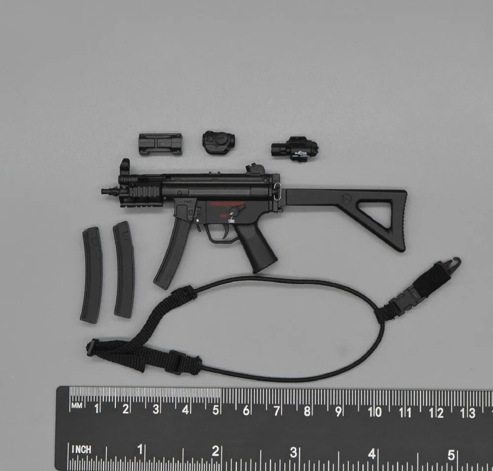 سهلة وبسيطة ES 26065S-C 26065SC الولايات المتحدة. دمية الجندي لعبة الأسلحة الرئيسية نموذج MP5K مادة PVC ليست حقيقية لشخصية الحركة 12 بوصة لتقوم بها بنفسك 1/6