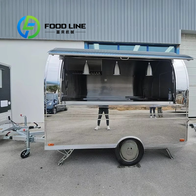 CustomizedFast Food Ice Cream Dog Grooming Trailer Pizza Food Truck Trailer Mobile Food Truck Beverage Truck