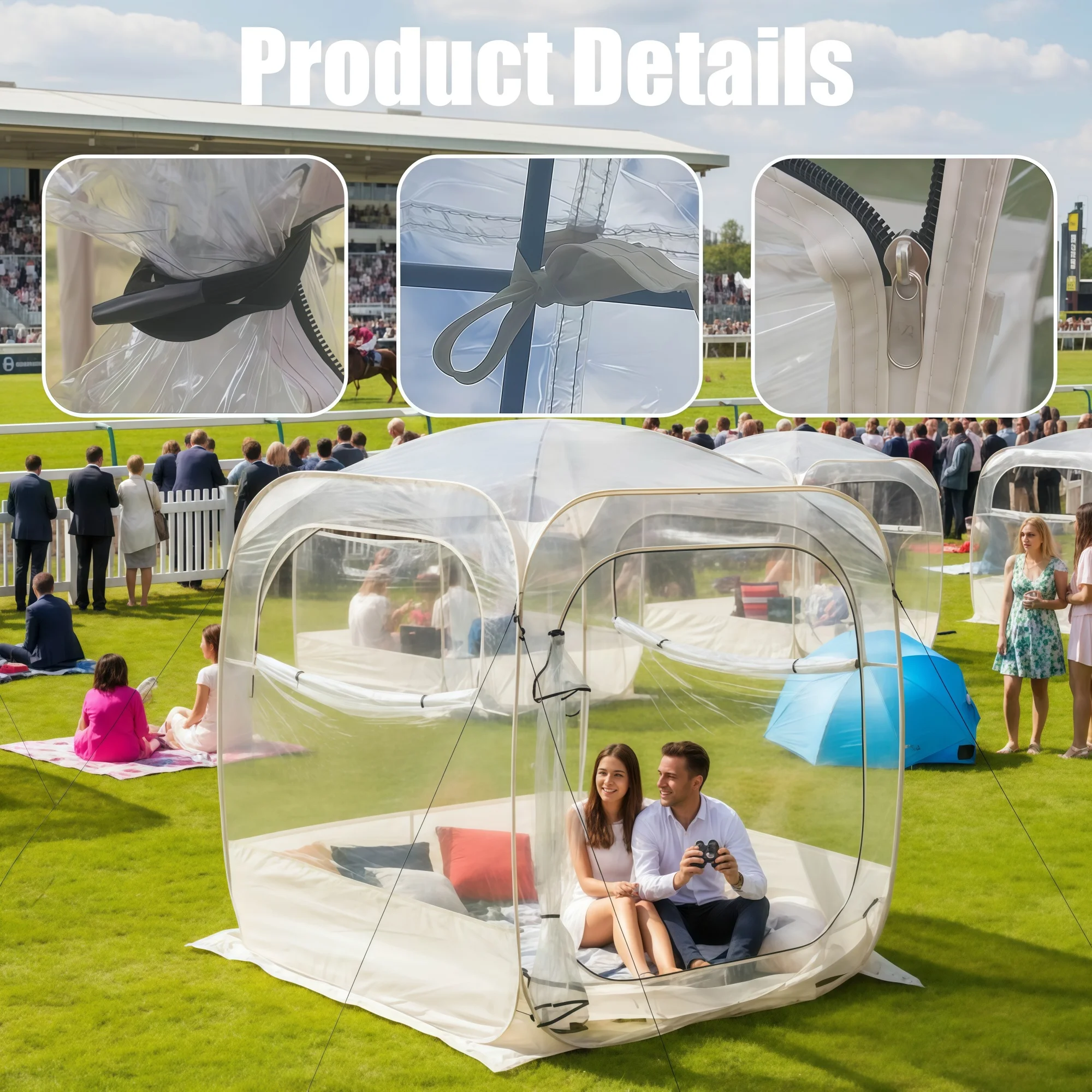 Transparentes, quadratisches Z – Outdoor Camping Games Bewertung und Preis