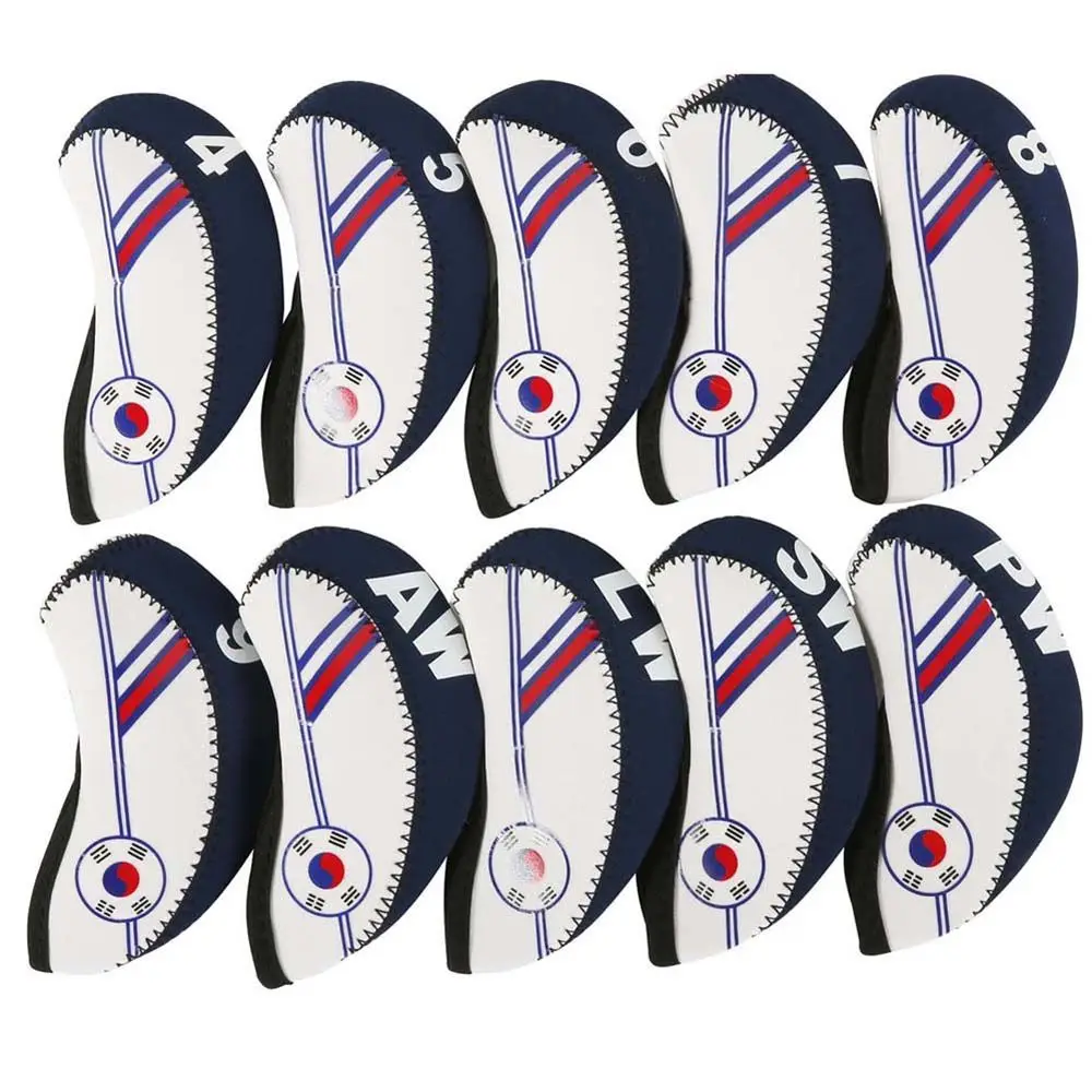 

With Number Design Protector Case Iron Wedge Protector Golf Headcovers Golf Club Cover Spider Head Cover Golf Iron Headcover